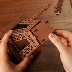 Night of the Eiffel Tower 3D Wooden Puzzle