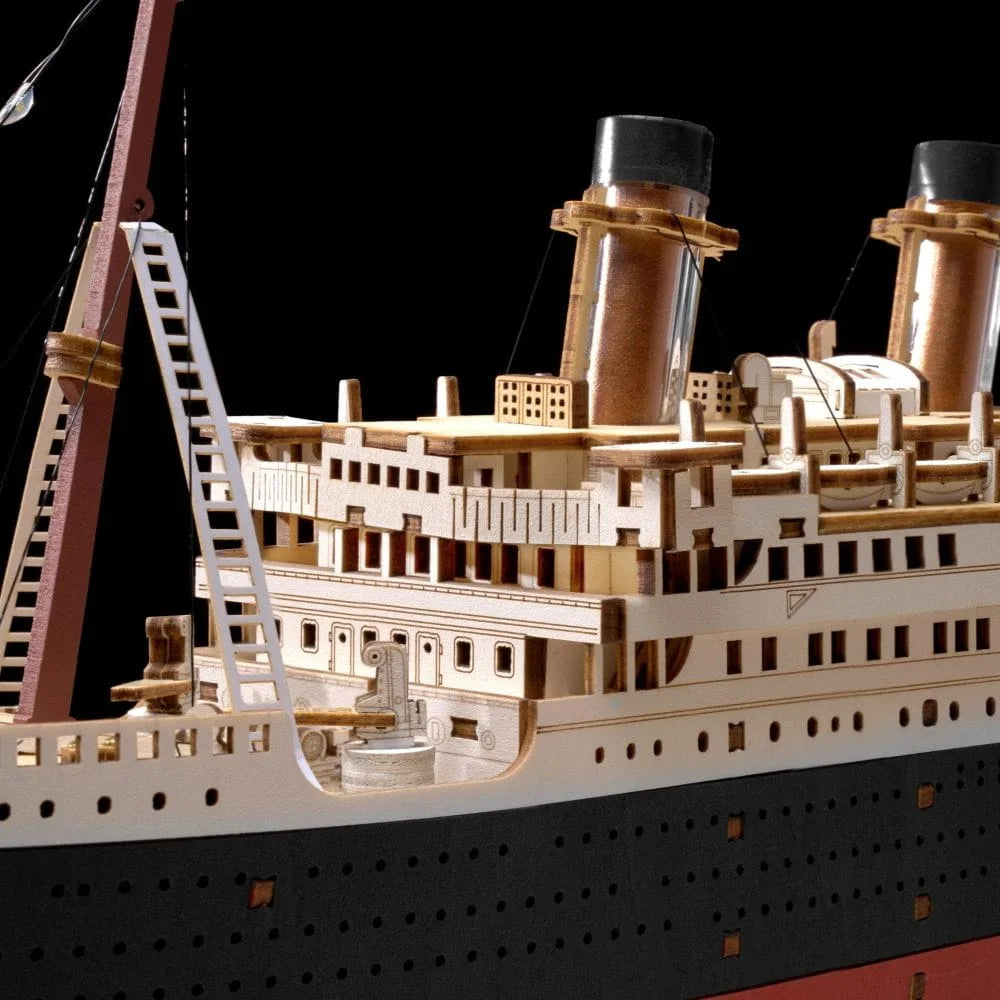 1912 Eternal Atlantic Voyager 3D Wooden Puzzle
