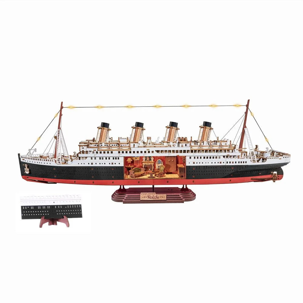 1912 Eternal Atlantic Voyager 3D Wooden Puzzle