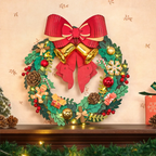 Christmas Wreath 3D Wooden Puzzle