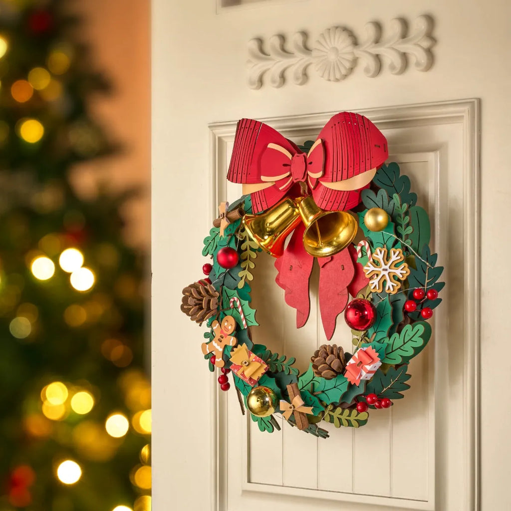 Christmas Wreath 3D Wooden Puzzle