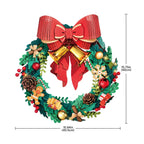 Christmas Wreath 3D Wooden Puzzle