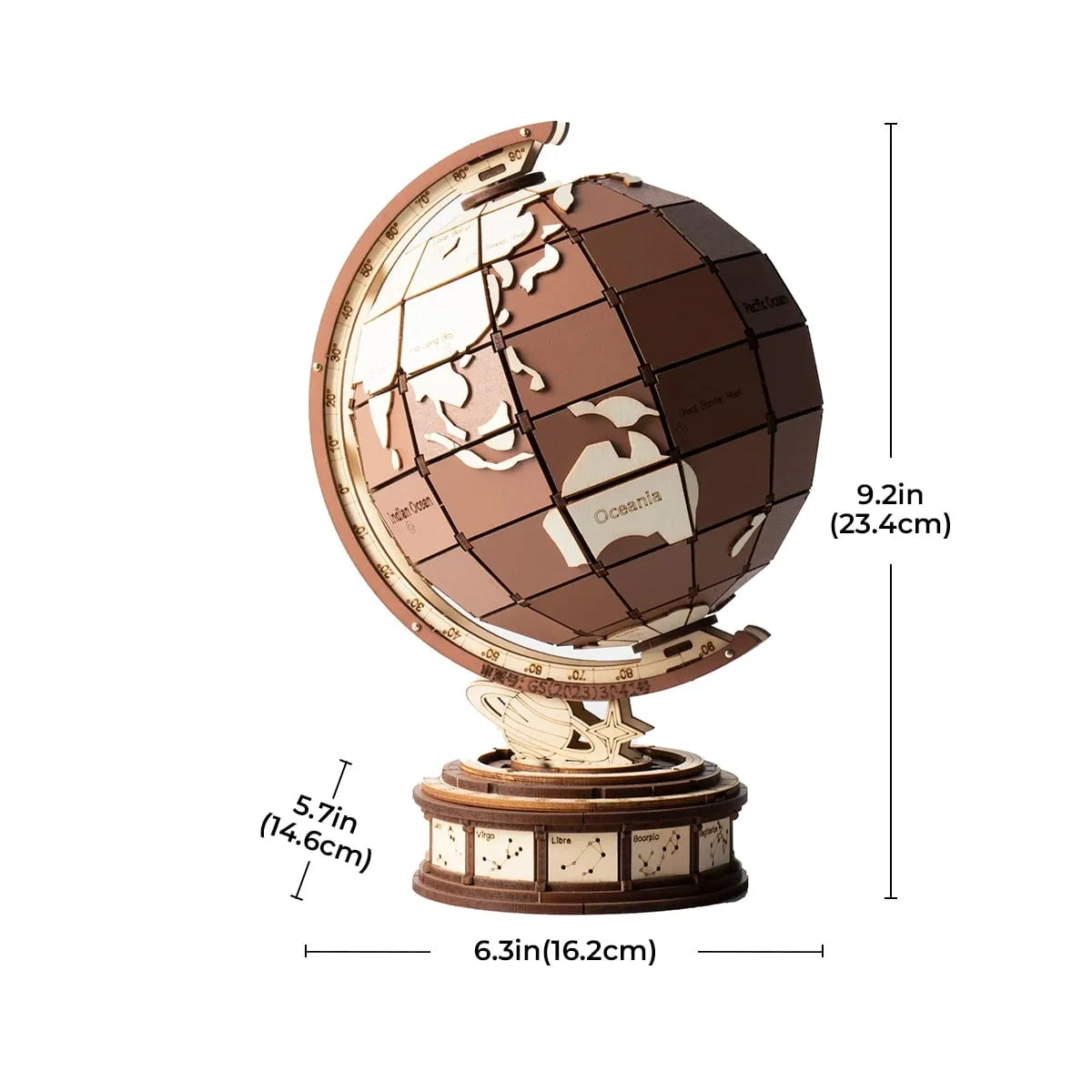 Global Wonders 3D Wooden Puzzle
