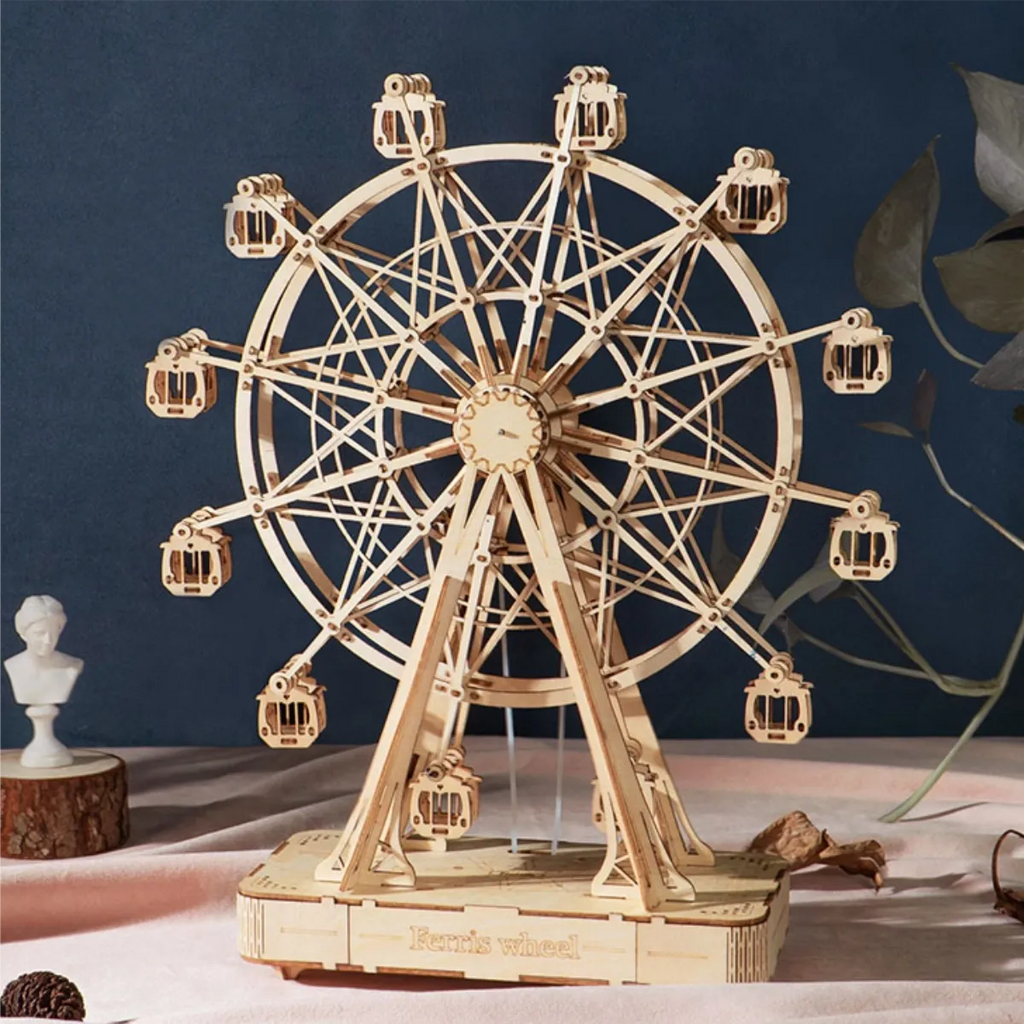 Ferris Wheel 3D Wooden Puzzle Music Box