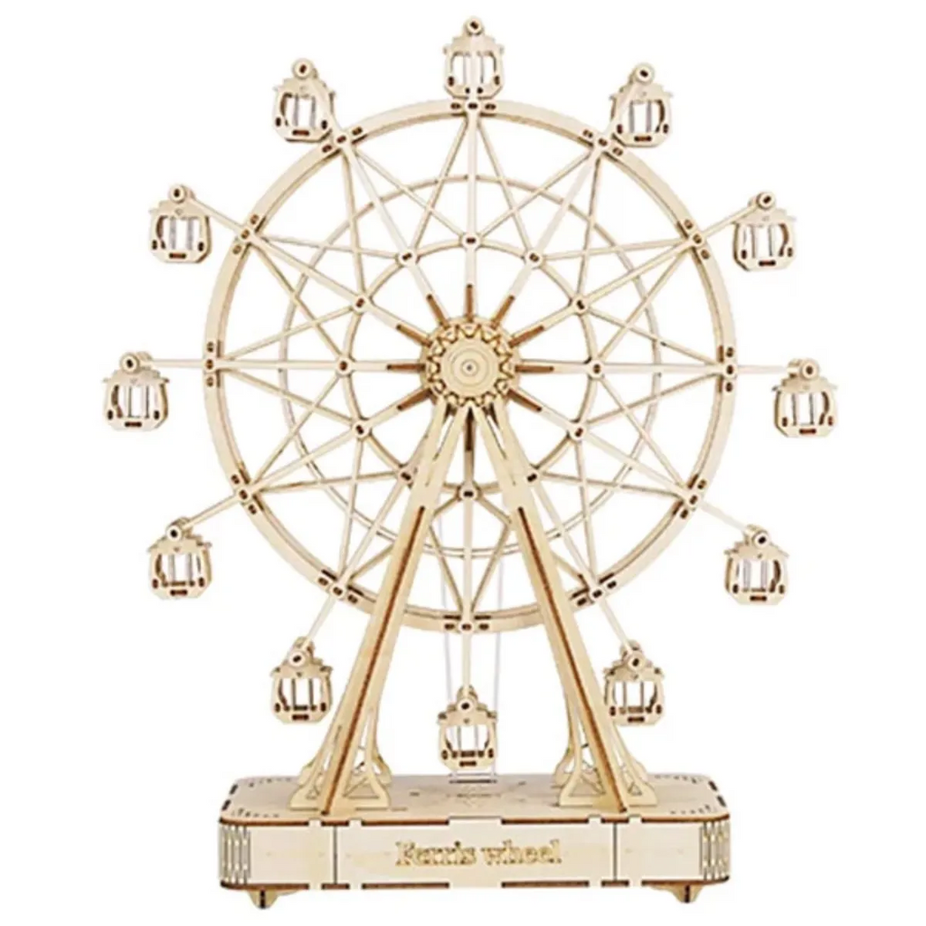 Ferris Wheel 3D Wooden Puzzle Music Box