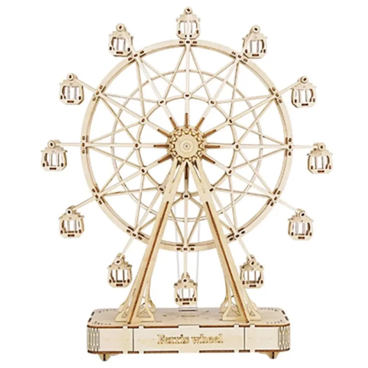 Ferris Wheel 3D Wooden Puzzle Music Box