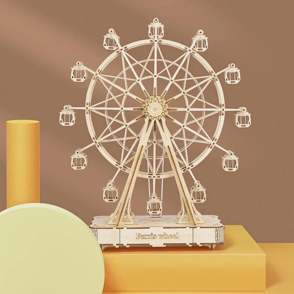 Ferris Wheel 3D Wooden Puzzle Music Box