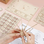 Ferris Wheel 3D Wooden Puzzle Music Box
