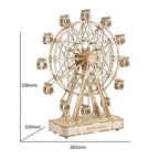 Ferris Wheel 3D Wooden Puzzle Music Box