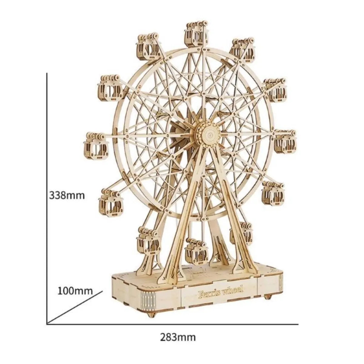 Ferris Wheel 3D Wooden Puzzle Music Box