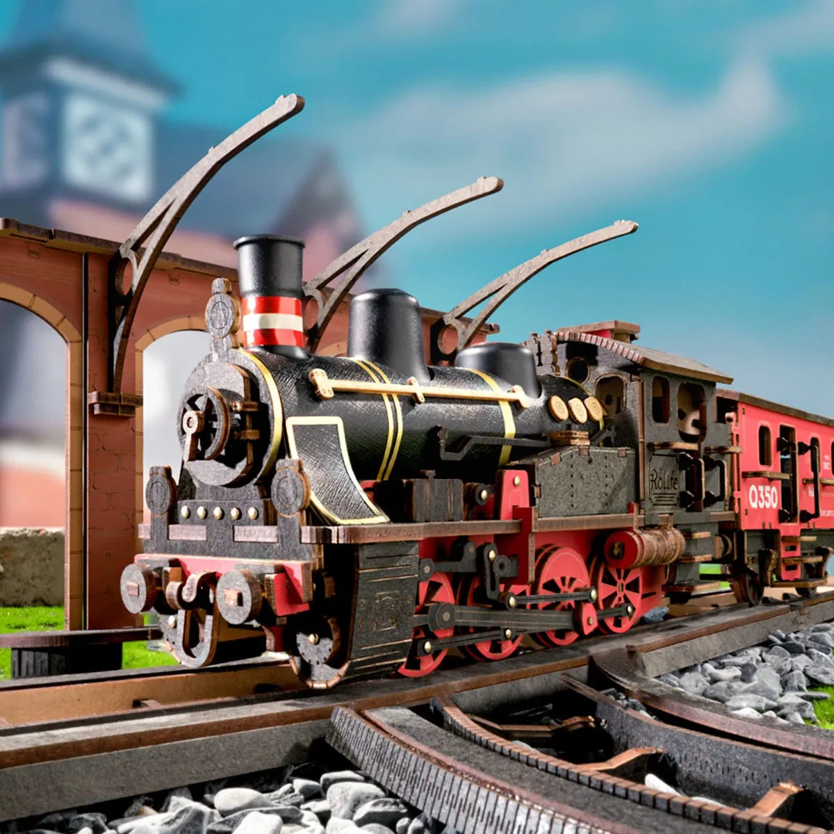 Steam Journey 3D Wooden Puzzle