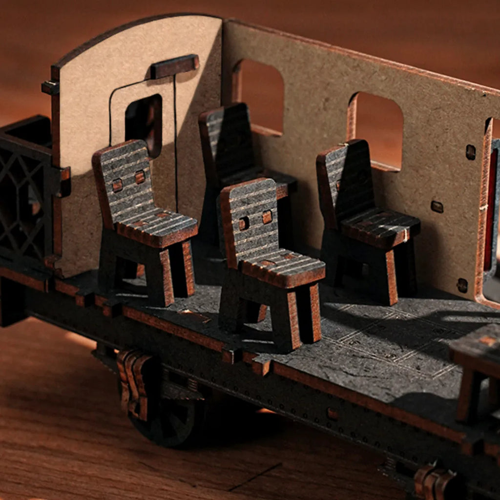 Steam Journey 3D Wooden Puzzle