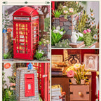 Blossom Book Booth 3D Wooden Puzzle