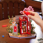 Blossom Book Booth 3D Wooden Puzzle
