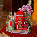 Blossom Book Booth 3D Wooden Puzzle