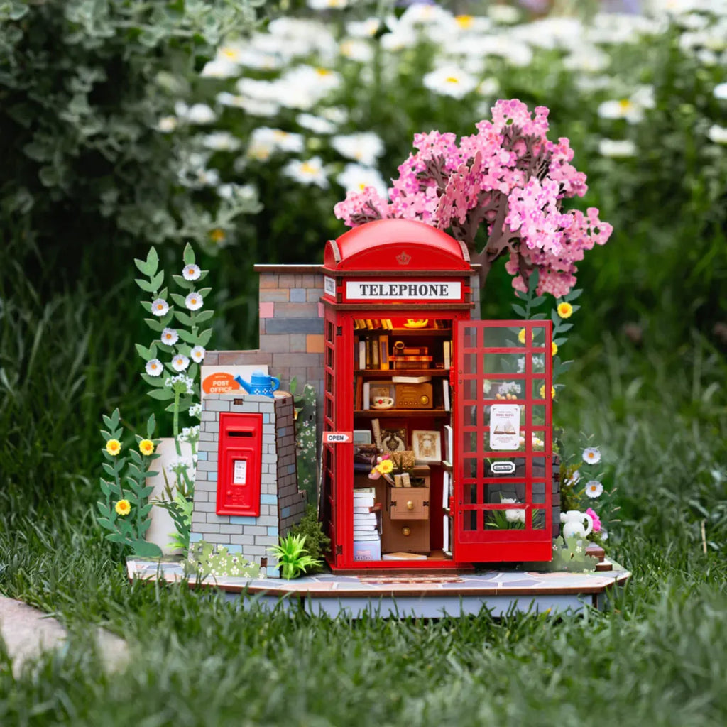 Blossom Book Booth 3D Wooden Puzzle