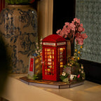Blossom Book Booth 3D Wooden Puzzle