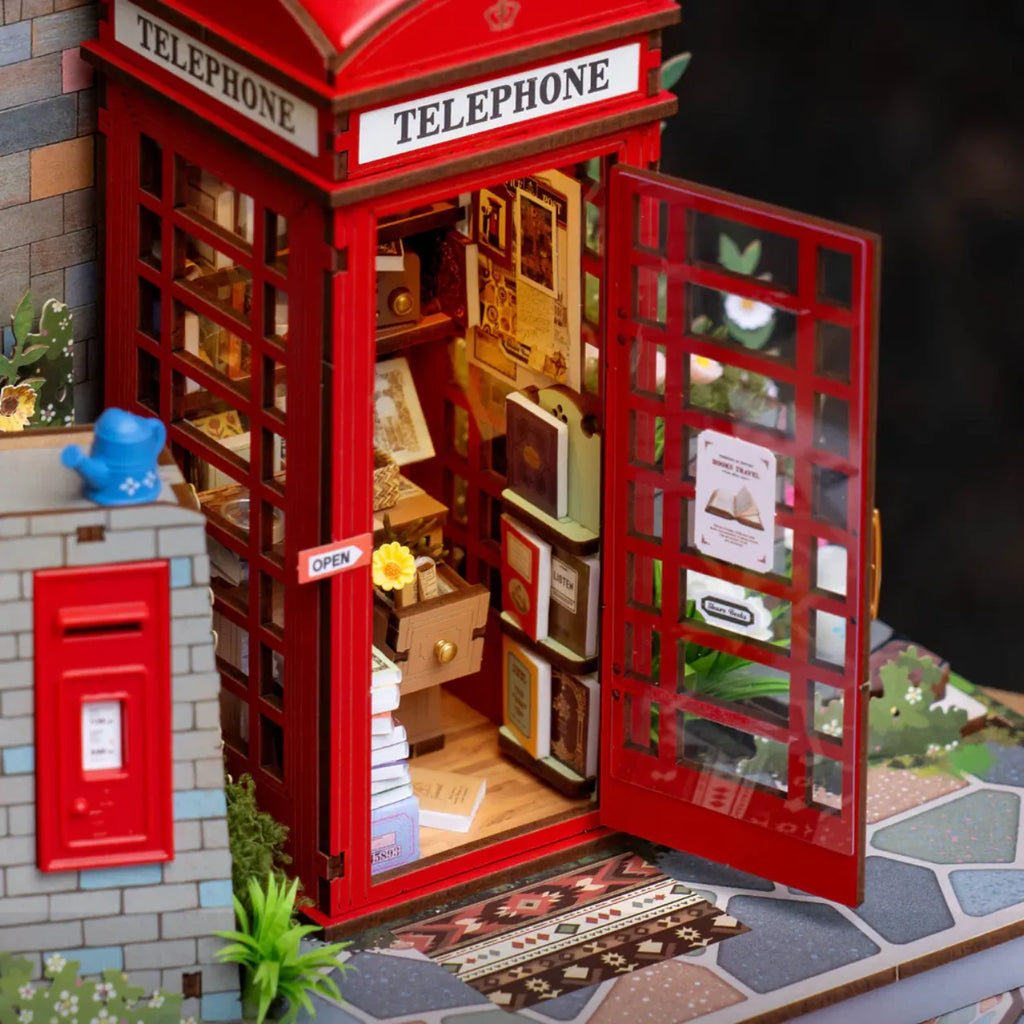 Blossom Book Booth 3D Wooden Puzzle