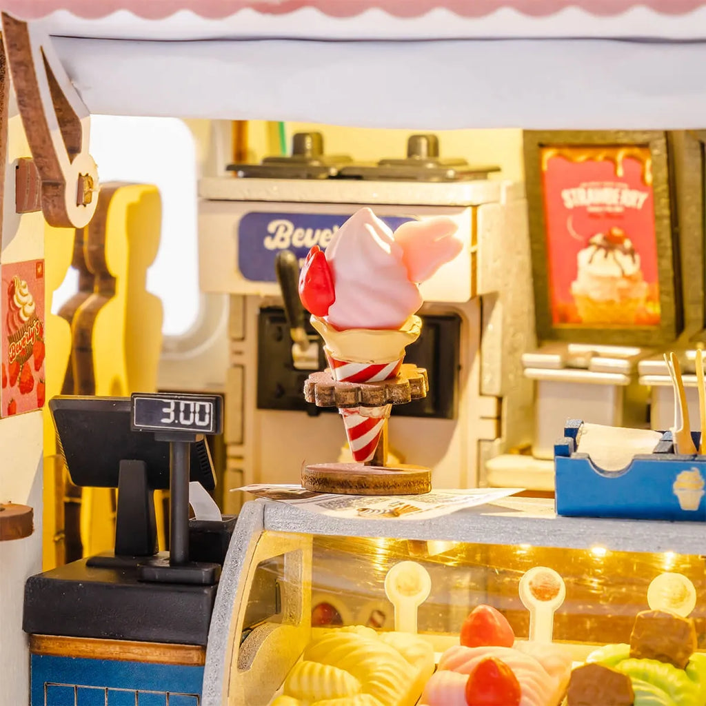 Beverly's Ice Cream Truck 3D Wooden Puzzle