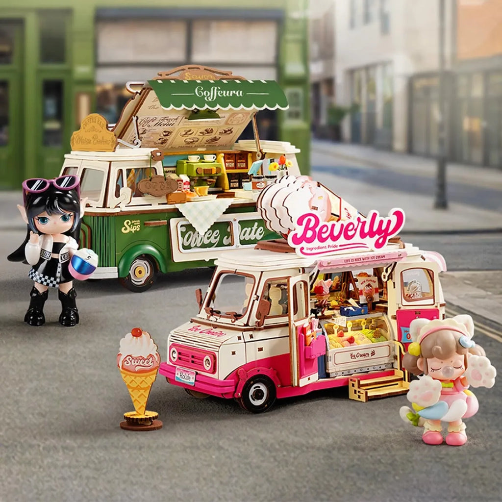 Beverly's Ice Cream Truck 3D Wooden Puzzle