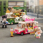 Beverly's Ice Cream Truck 3D Wooden Puzzle