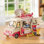 Beverly's Ice Cream Truck 3D Wooden Puzzle