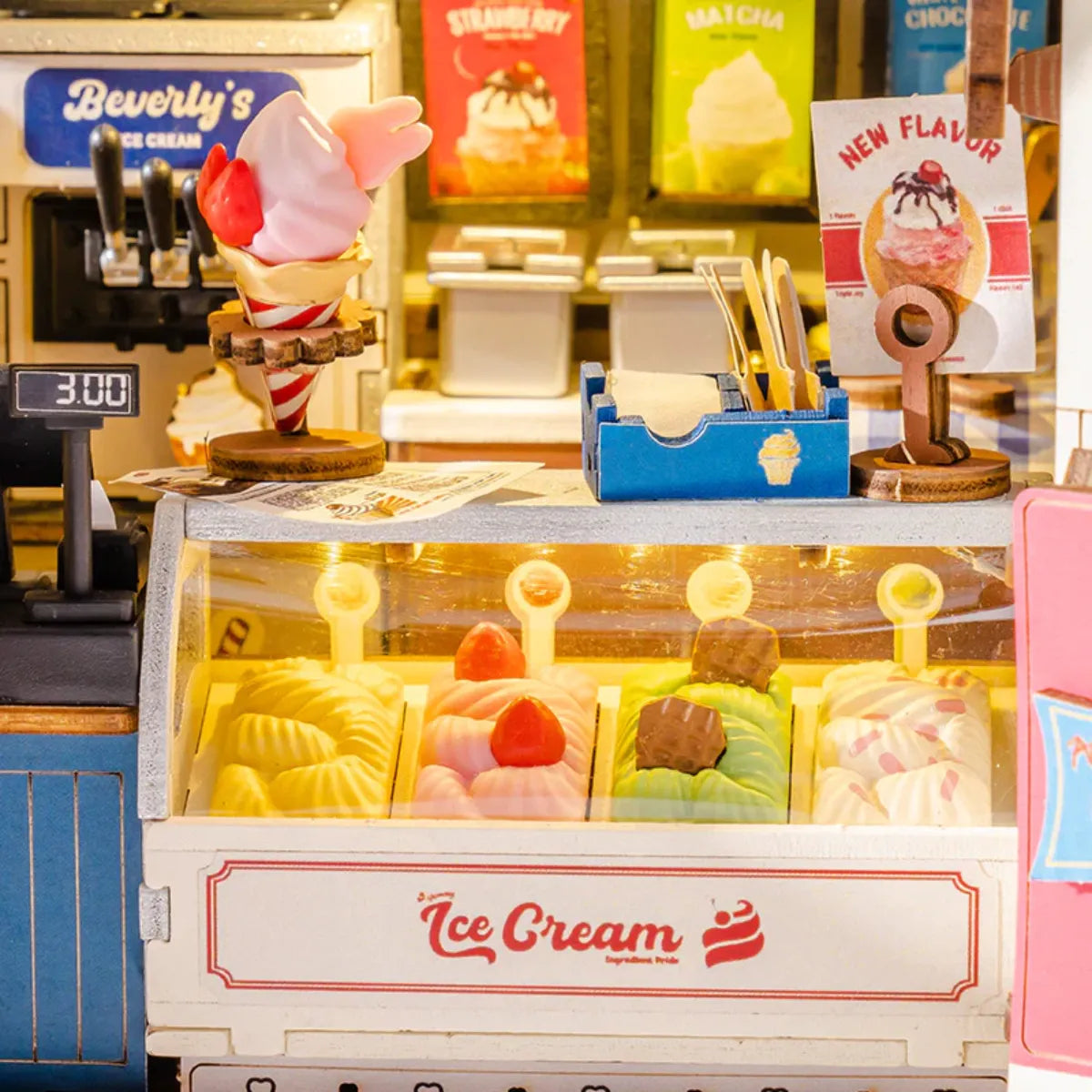 Beverly's Ice Cream Truck 3D Wooden Puzzle