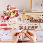 Beverly's Ice Cream Truck 3D Wooden Puzzle