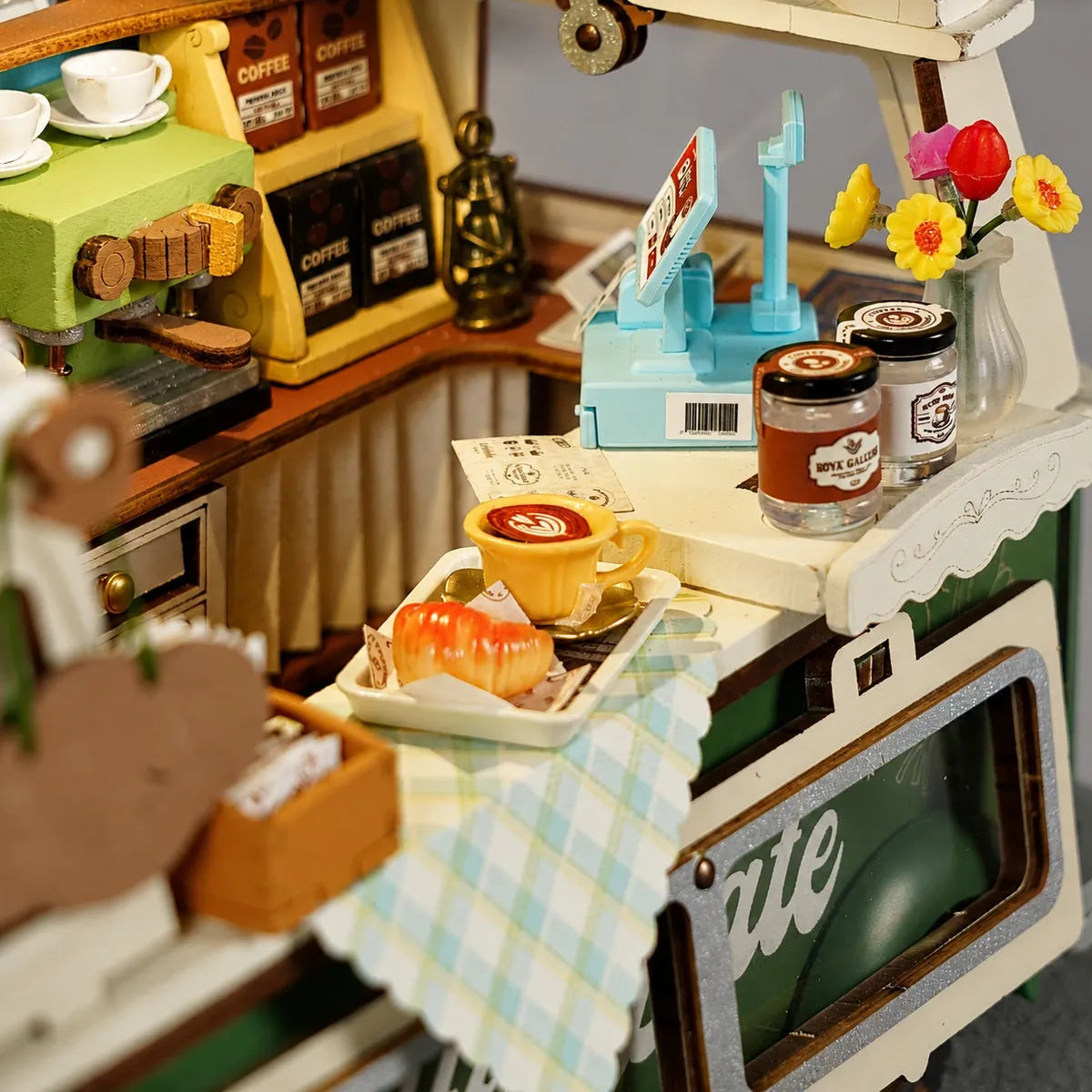 Leo's Coffee Truck 3D Wooden Puzzle