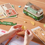 Leo's Coffee Truck 3D Wooden Puzzle