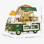 Leo's Coffee Truck 3D Wooden Puzzle