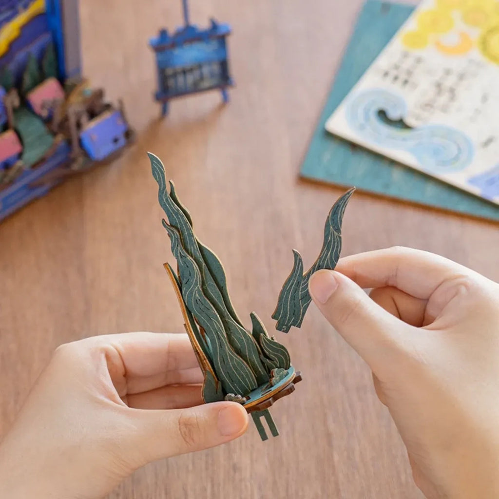 The Starry Night Wall Art 3D Wooden Puzzle