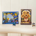 The Starry Night Wall Art 3D Wooden Puzzle