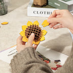 Wooden Flower Bouquet 3D Wooden Puzzle
