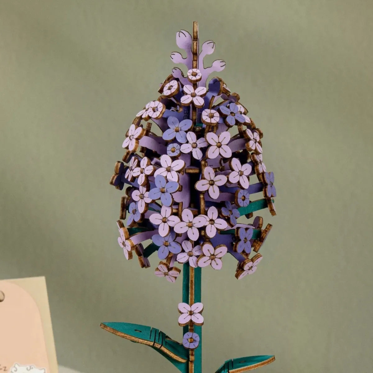 Wooden Flower Bouquet 3D Wooden Puzzle
