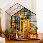 Cathy's Flower House DIY Miniature House Kit