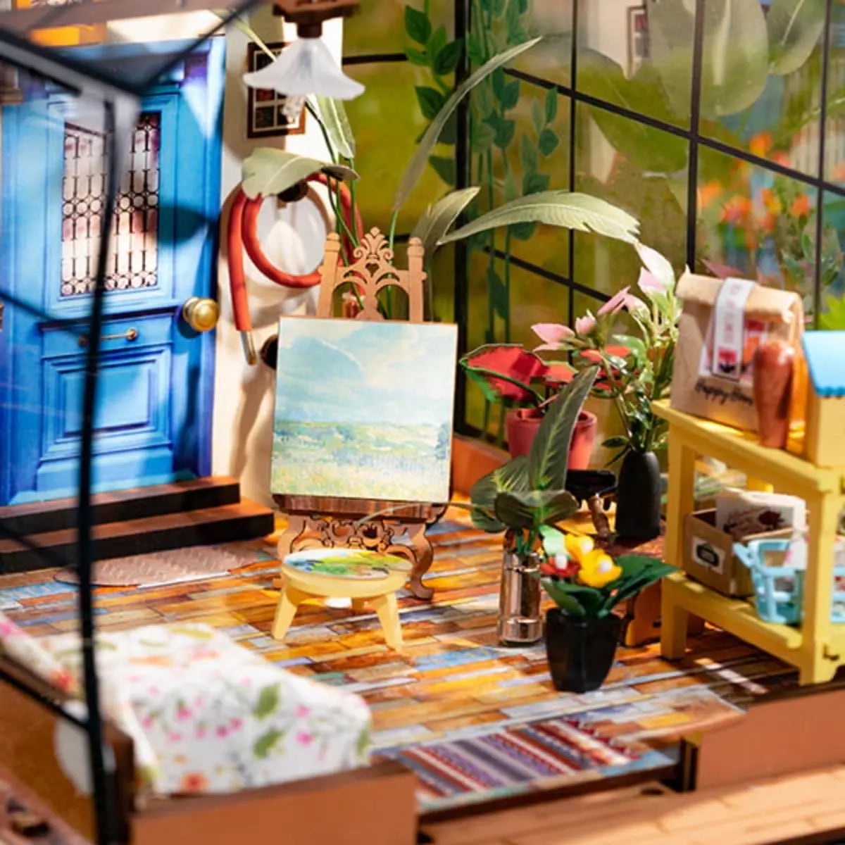 Cathy's Flower House DIY Miniature House Kit