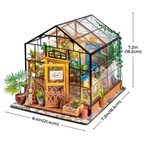 Cathy's Flower House DIY Miniature House Kit